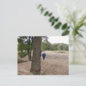 ポストカルテ – "abhangen" ポストカード (スタンド正面)