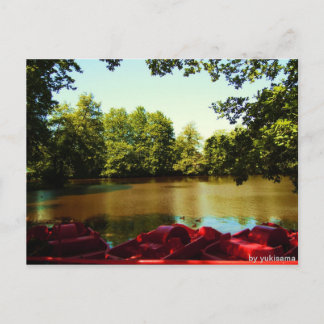 ポストカルテ – 「Mit Paddelbooten」を参照 ポストカード