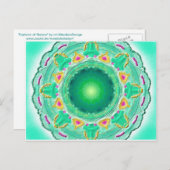 ポストカルト12 「自然の爆発」 ポストカード (正面/裏面)