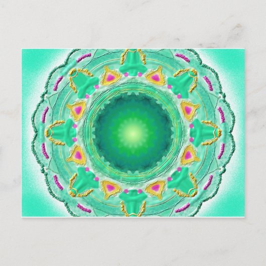 ポストカルト12 「自然の爆発」 ポストカード (正面)