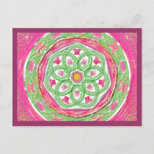 ポストカルト13 "心に戻る" ポストカード (正面)