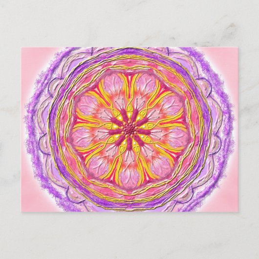 ポストカルト16「真理のリングや輪」 ポストカード (正面)