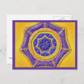 ポストカルト18 "ベツレヘムの星" ポストカード (正面/裏面)