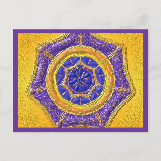 ポストカルト18 "ベツレヘムの星" ポストカード (正面)