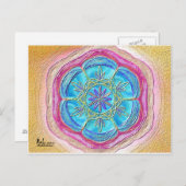 ポストカルト20「霊の流れ」 ポストカード (正面/裏面)