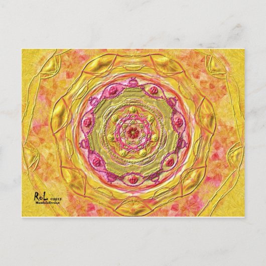 ポストカルト21 "女王" ポストカード (正面)