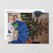 ポストカルト – Weihnachen beim Blauen Schirm ポストカード (正面/裏面)