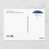 ポストカルト – Weihnachen beim Blauen Schirm ポストカード (裏面)