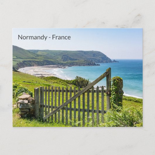 ポストカルトNormandy France ポストカード (正面)
