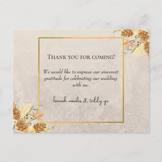 ポストカードありがとうござ来う! ポストカード (正面)