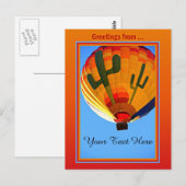 ポストカードからの挨拶 ポストカード (正面/裏面)