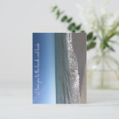 ポストカードとビーチが大好き ポストカード (スタンド正面)