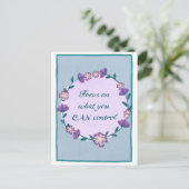 ポストカードとワークシートを1枚！ ポストカード (スタンド正面)