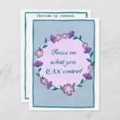 ポストカードとワークシートを1枚！ ポストカード (正面/裏面)