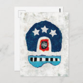 ポストカードになる予定 – 抽象芸術アート ポストカード (正面/裏面)