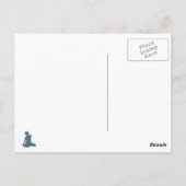 ポストカードに着席 ポストカード (裏面)