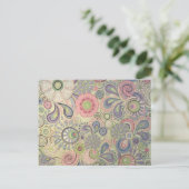 ポストカードのアーティチクアート（夢の中） ポストカード (スタンド正面)