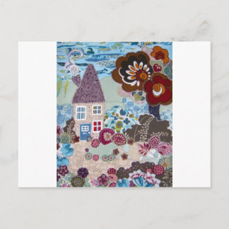 ポストカードのアーティチョークアート（エスケープ） ポストカード