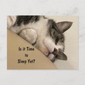 ポストカードのスリープ時間 ポストカード (正面)