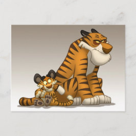 ポストカードのタイガース ポストカード