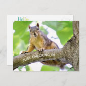 ポストカードのチェックイン時間 ポストカード (正面/裏面)