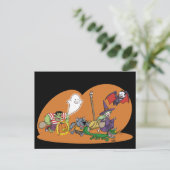 ポストカードのトリックまたは処理 ポストカード (スタンド正面)