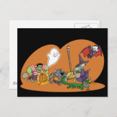 ポストカードのトリックまたは処理 ポストカード (正面/裏面)