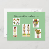 ポストカードのヴィンテージを記憶する ポストカード (正面/裏面)