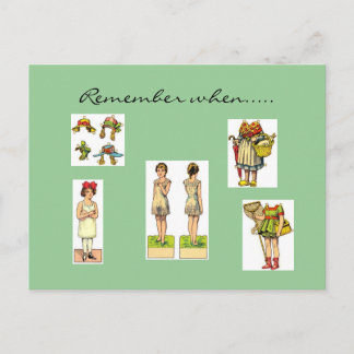 ポストカードのヴィンテージを記憶する ポストカード