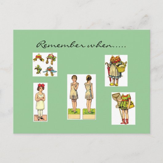 ポストカードのヴィンテージを記憶する ポストカード (正面)