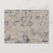 ～ポストカードの上に凹部がある ポストカード (裏面)