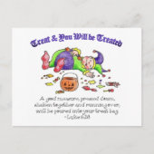 ポストカードの処理と感動的処理 ポストカード (正面)