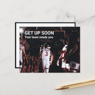 ポストカードの取得:あなたのチームがあなたを必要とする ポストカード