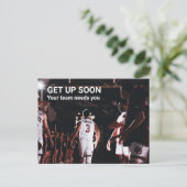 ポストカードの取得：あなたのチームがあなたを必要とする ポストカード (スタンド正面)