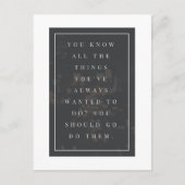 ポストカードの実行 ポストカード (正面)