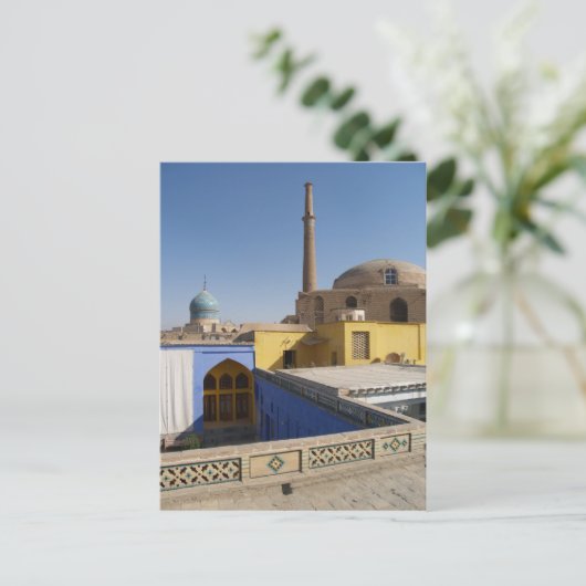 ポストカードの屋根、イスファハン、イラン ポストカード (スタンド正面)