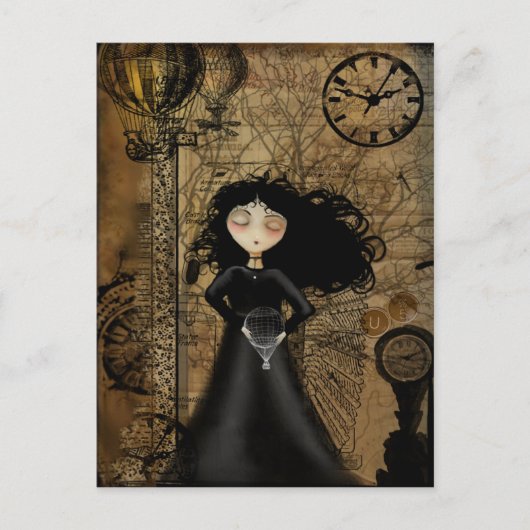 ポストカードの恐れ飛んでいるなし ポストカード (正面)