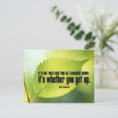 ポストカードの感動的取得 ポストカード (スタンド正面)