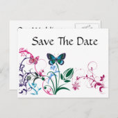 ポストカードの日付テンプレートの保存 案内ポストカード (正面/裏面)