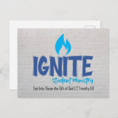 ポストカードの発火 ポストカード (正面/裏面)