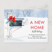 ポストカードの移動アナウンス引っ越しました 案内ポストカード (正面)