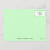 ポストカードをありがとう ポストカード (裏面)