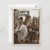 ポストカードを印象付けるドレス ポストカード (正面/裏面)