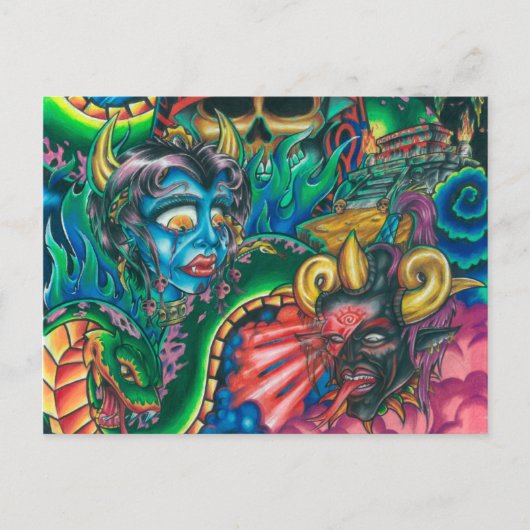 ポストカードを犠牲にする ポストカード (正面)