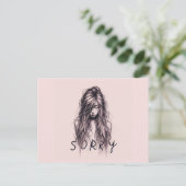 ポストカードを申し訳ない ポストカード (スタンド正面)