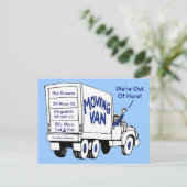 ポストカードを移動しています 案内ポストカード (スタンド正面)