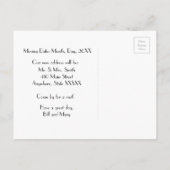 ポストカードを移動する 案内ポストカード (裏面)