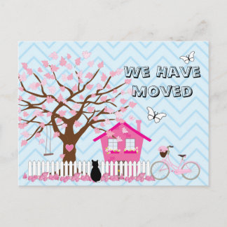 ポストカードを移動 案内ポストカード