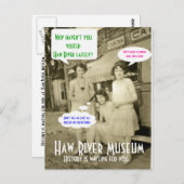 ポストカードを訪問していない理由 ポストカード (正面/裏面)