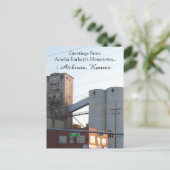 ポストカードアチソンカンザスホームシティアメリアエアハート ポストカード (スタンド正面)